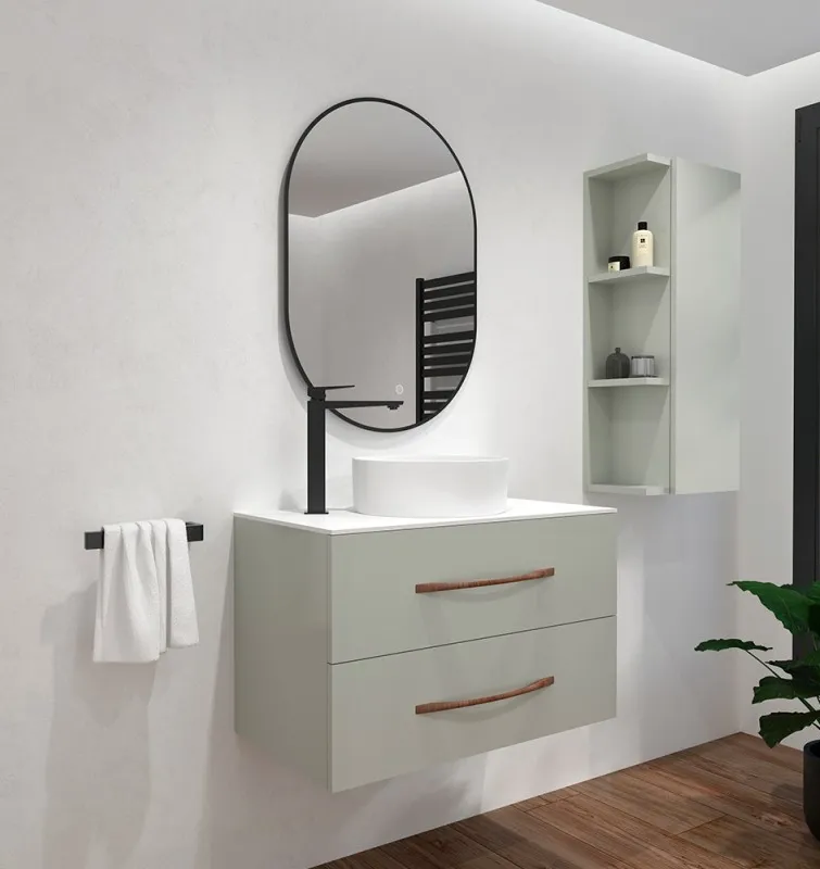 Meuble de salle de bain blanc